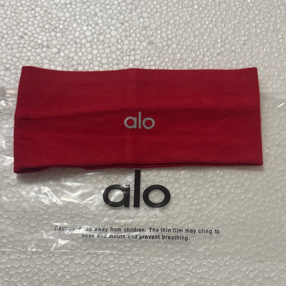 ALO Yoga Bold Red Hairband